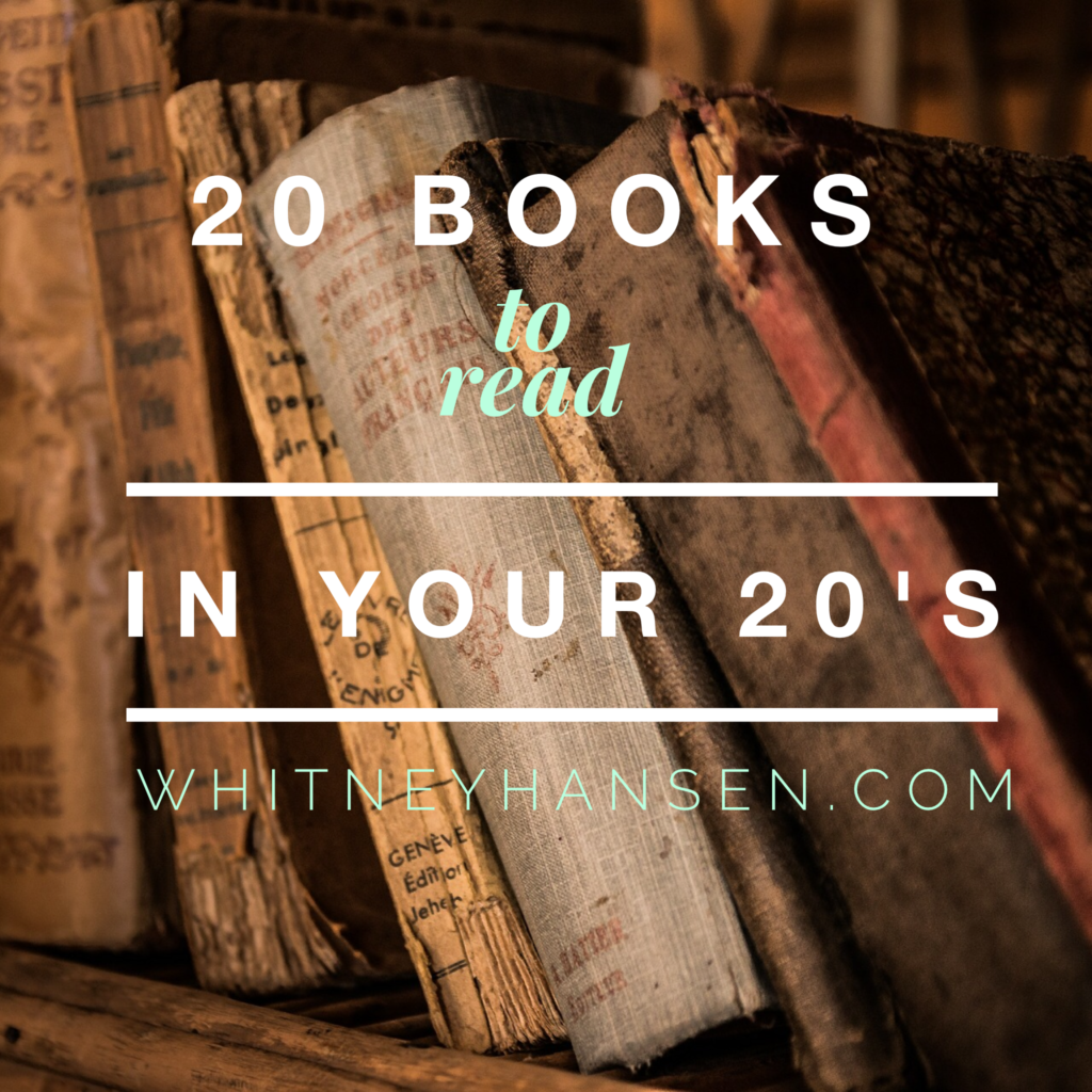 20 Books To Read In Your 20’s