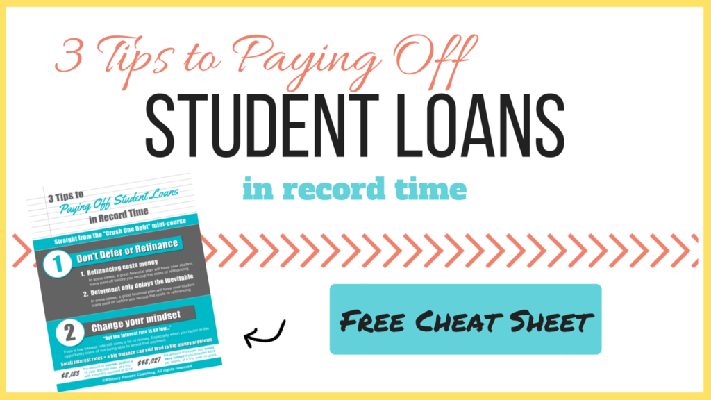 Student Loan Lead Magnet