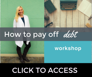 How to pay off debt workshop