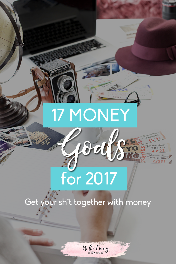 17moneygoalsimage Whitney Hansen Money Coaching