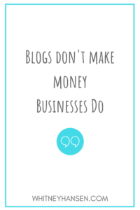How to create a successful blog while working a full-time job - Whitney ...