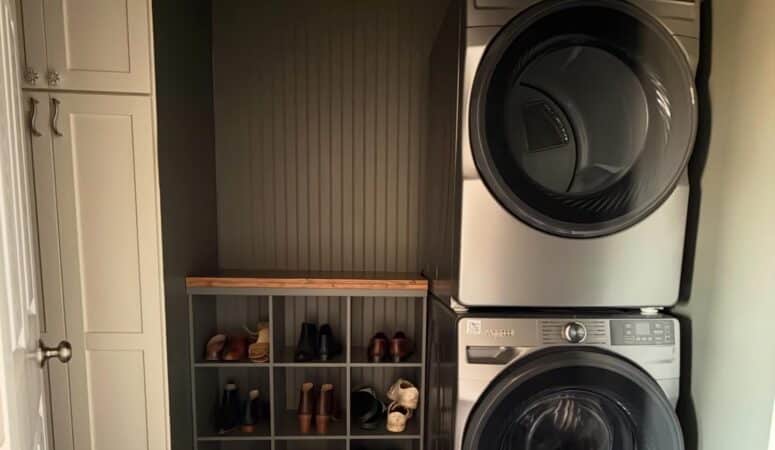$285 Budget Friendly Laundry Room Makeover